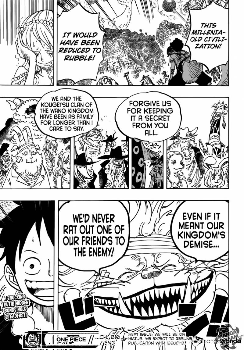 One Piece, chapter 816 image 18