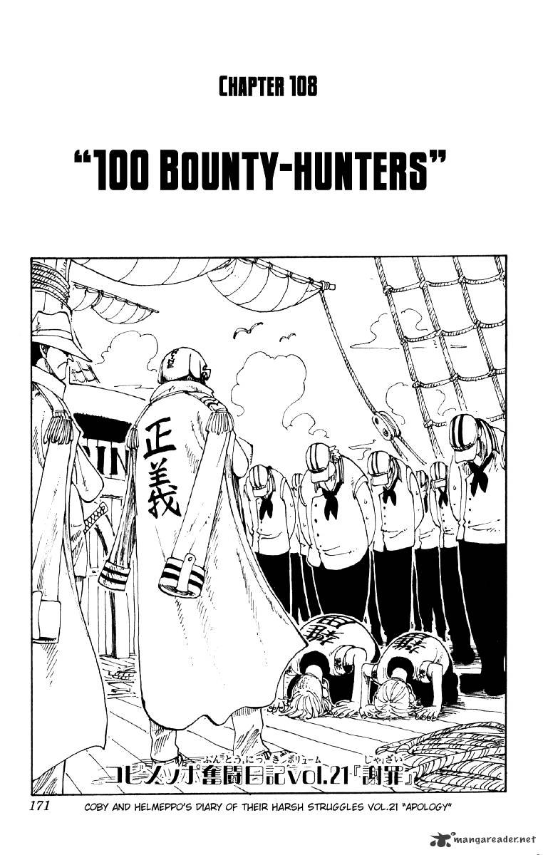 One Piece, chapter 108 image 01