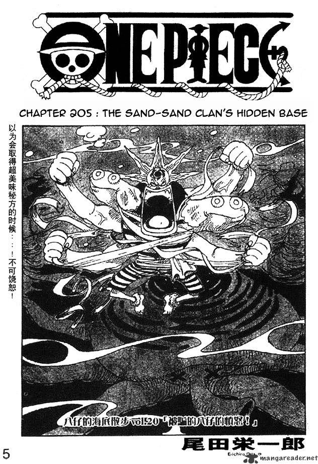 One Piece, chapter 205 image 01