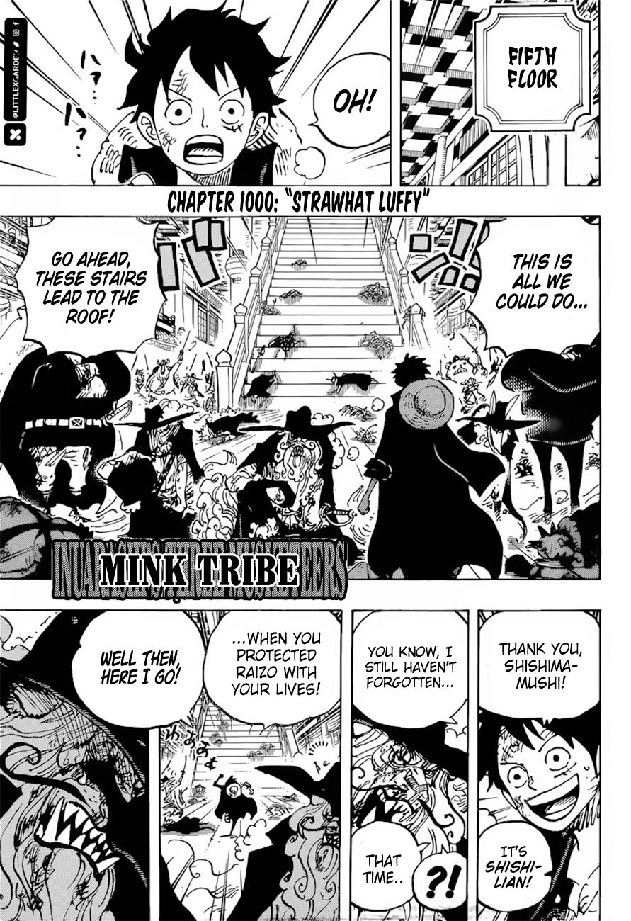 One Piece, chapter 1000 image 01