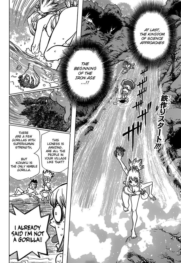 Dr.Stone, Chapter 21  The Dawn Of Iron image 03
