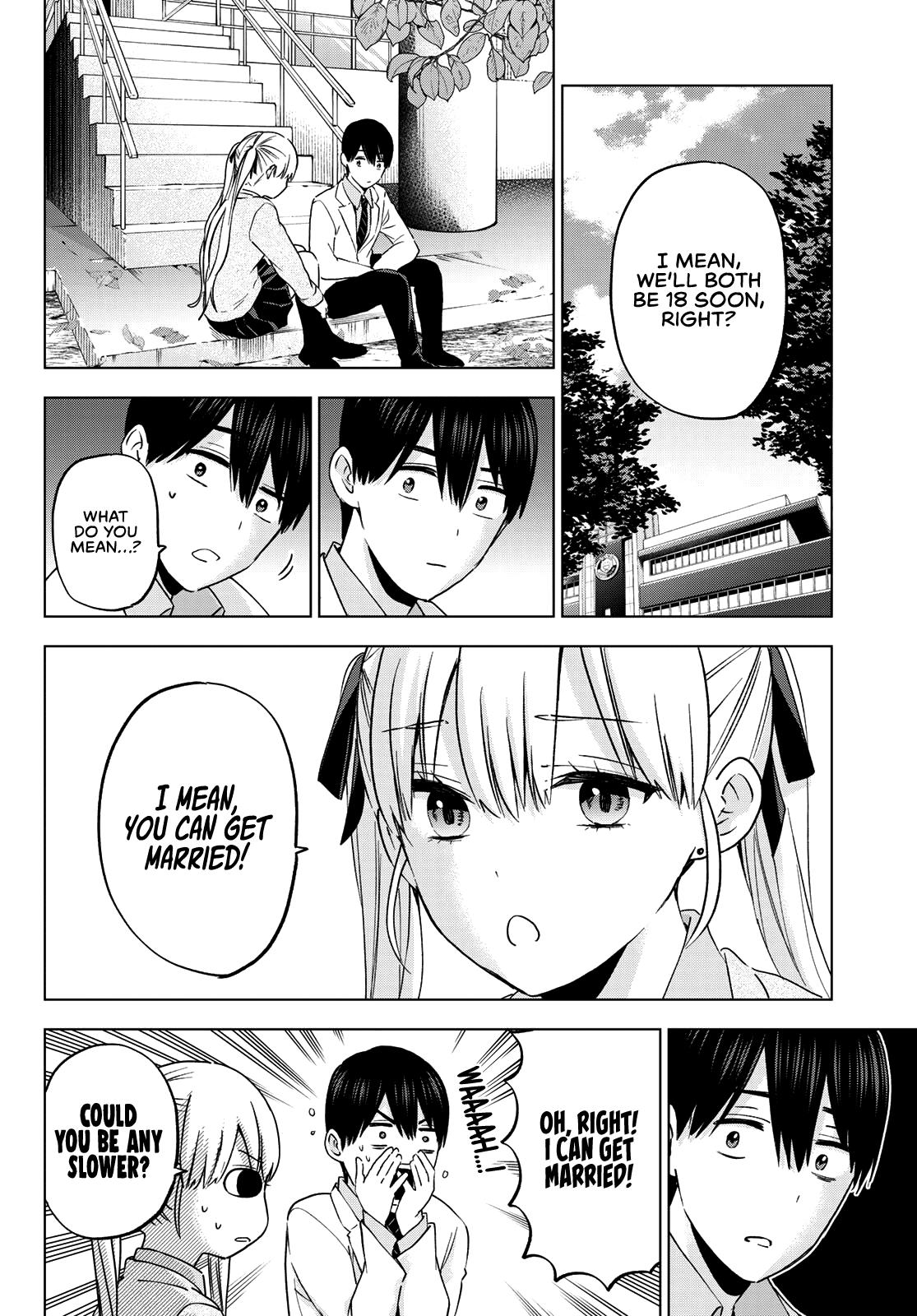 Kakkou no Iinazuke, Chapter 144 image 03
