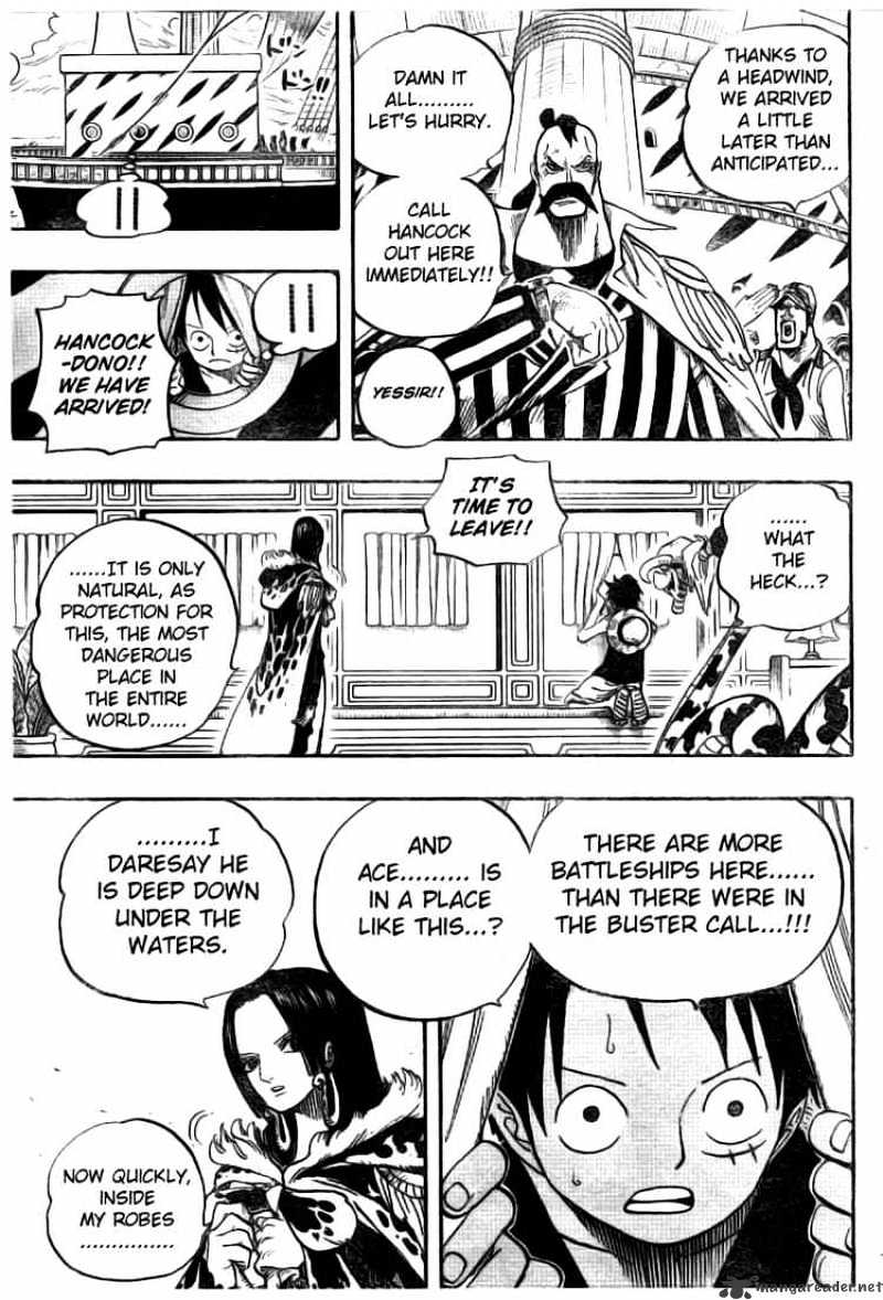 One Piece, chapter 525 image 11