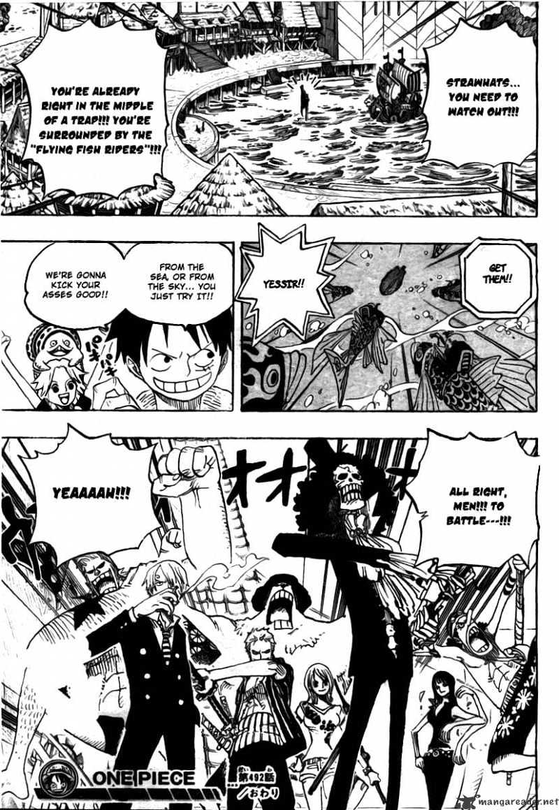 One Piece, chapter 492 image 20