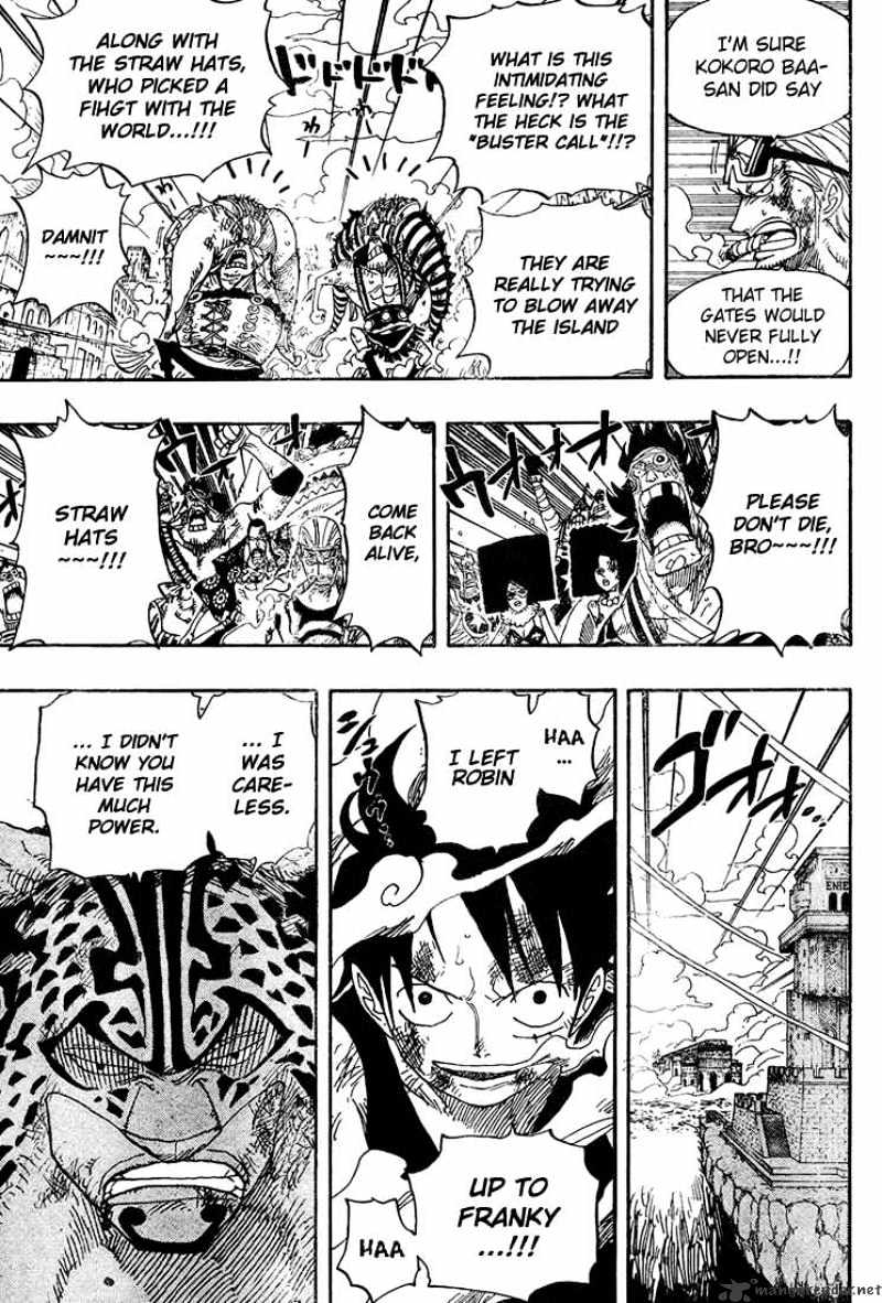 One Piece, chapter 419 image 03
