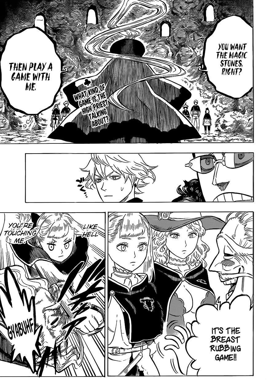 Black Clover, Chapter 60  The Game Of The High Priest image 03