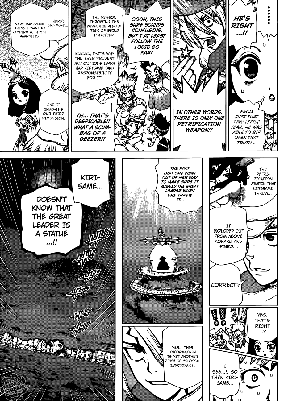 Dr.Stone, Chapter 122 The Battle of Wits