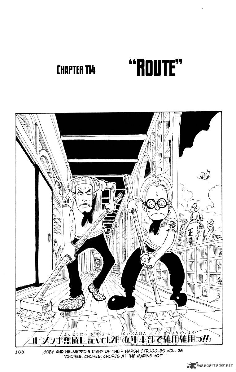 One Piece, chapter 114 image 01