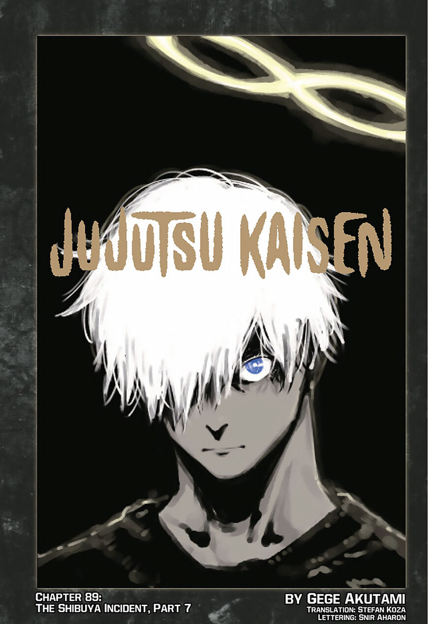Jujutsu Kaisen, Chapter 89 image 01