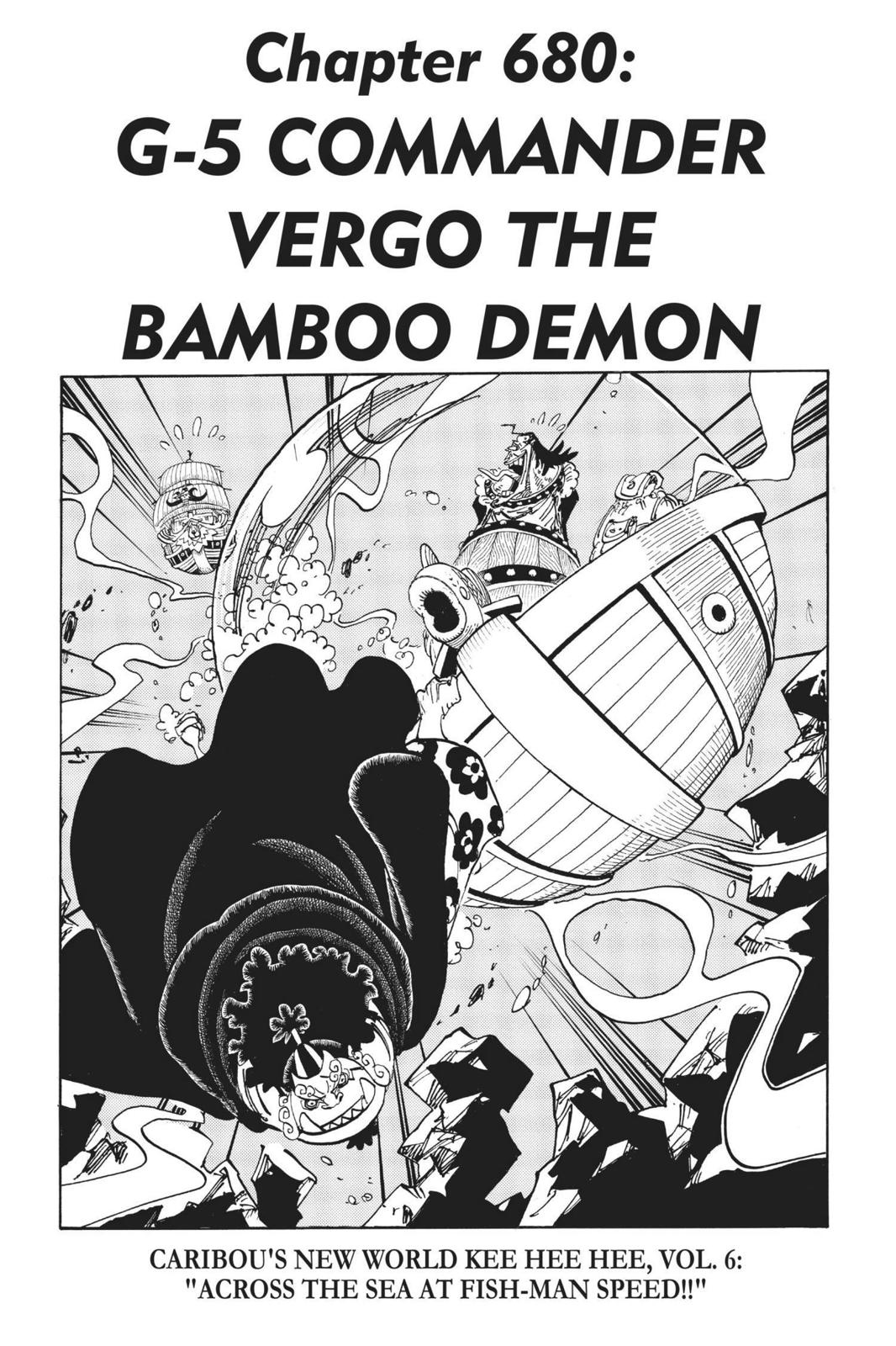 One Piece, Chapter 680 image 01