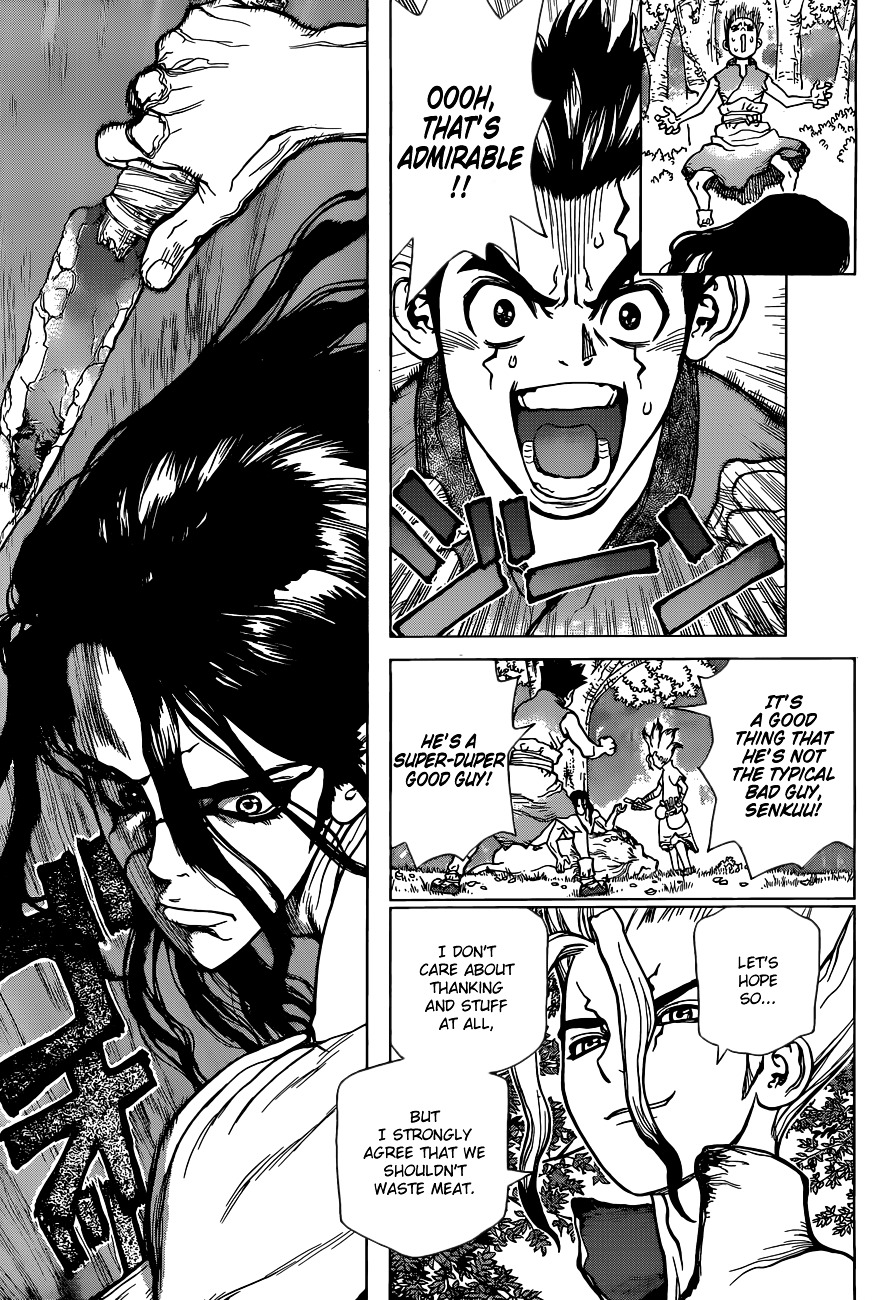 Dr.Stone, Chapter 4  The Pure-White Seashell image 04