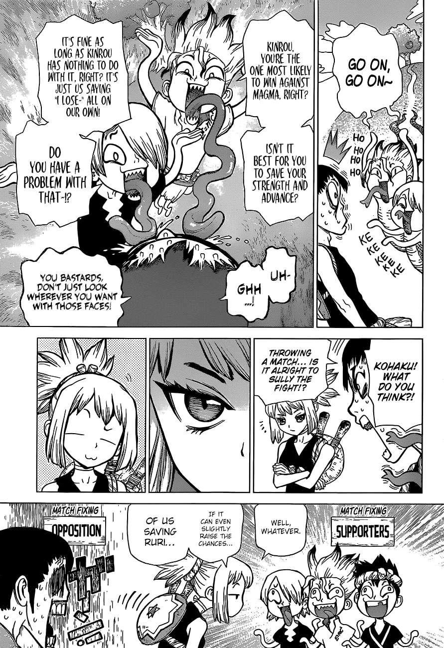 Dr.Stone, Chapter 33  Dangerous Medicine image 16