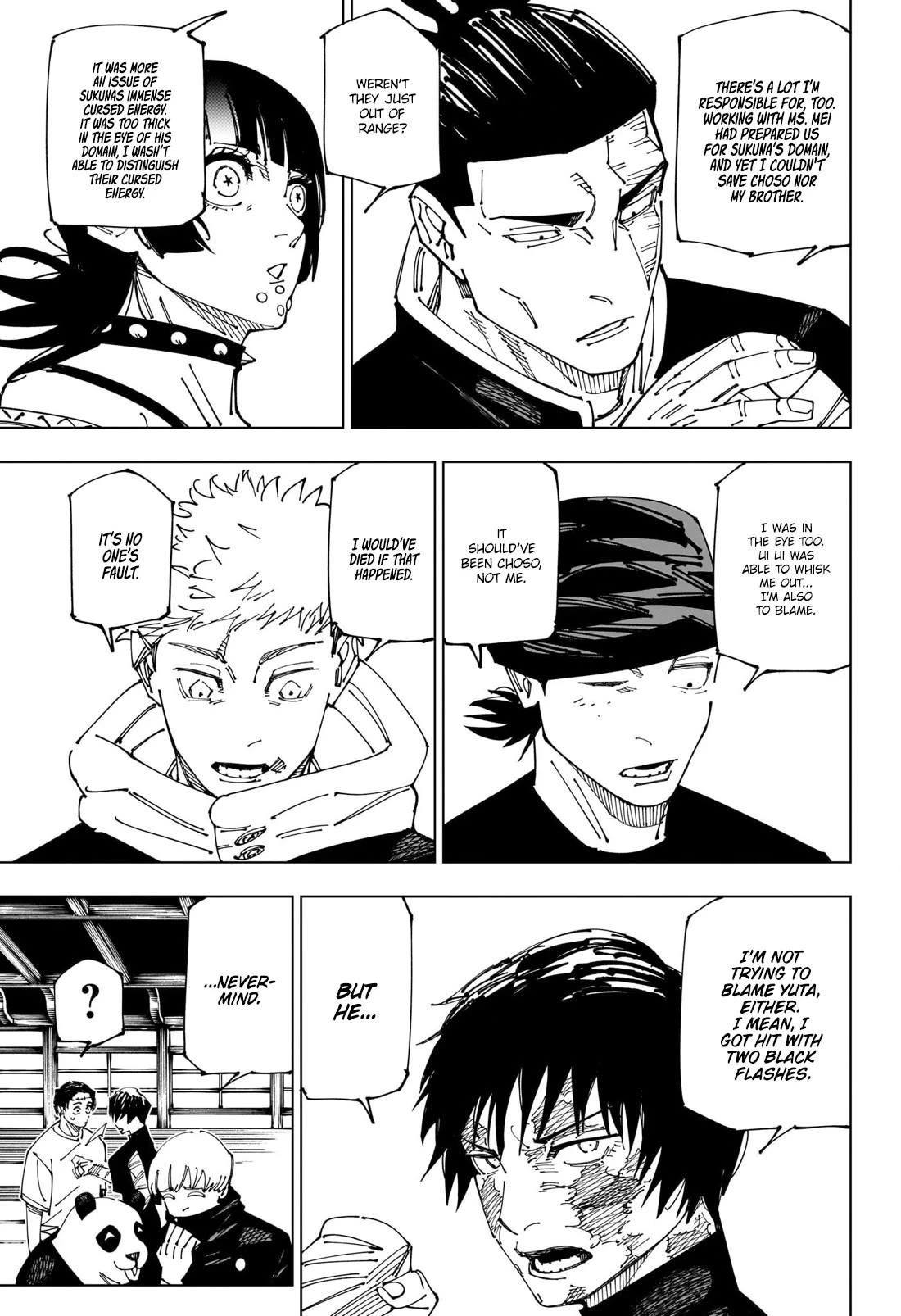 Jujutsu Kaisen, Chapter 269 image 10