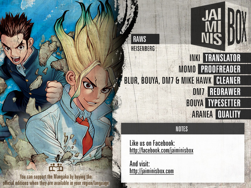 Dr.Stone, Chapter 37  The Science User, Chrome image 02