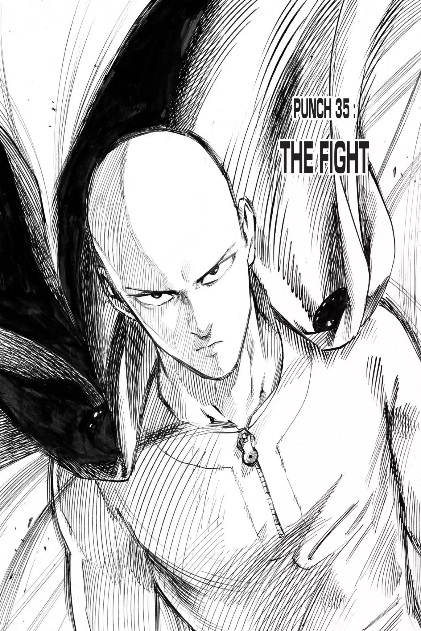 One Punch Man, Chapter 35 The Fight image 08
