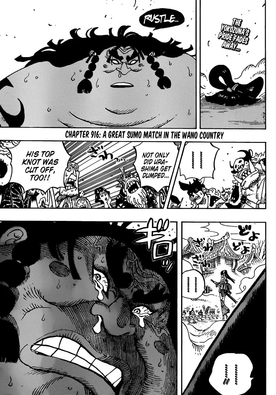 One Piece, chapter 916 image 04