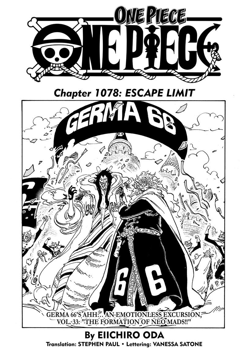 One Piece, Chapter 1078 image 01