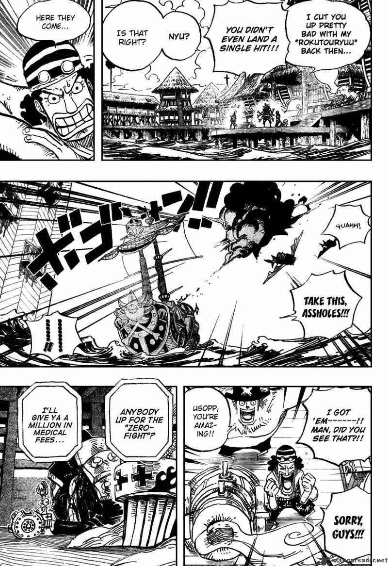 One Piece, chapter 493 image 11