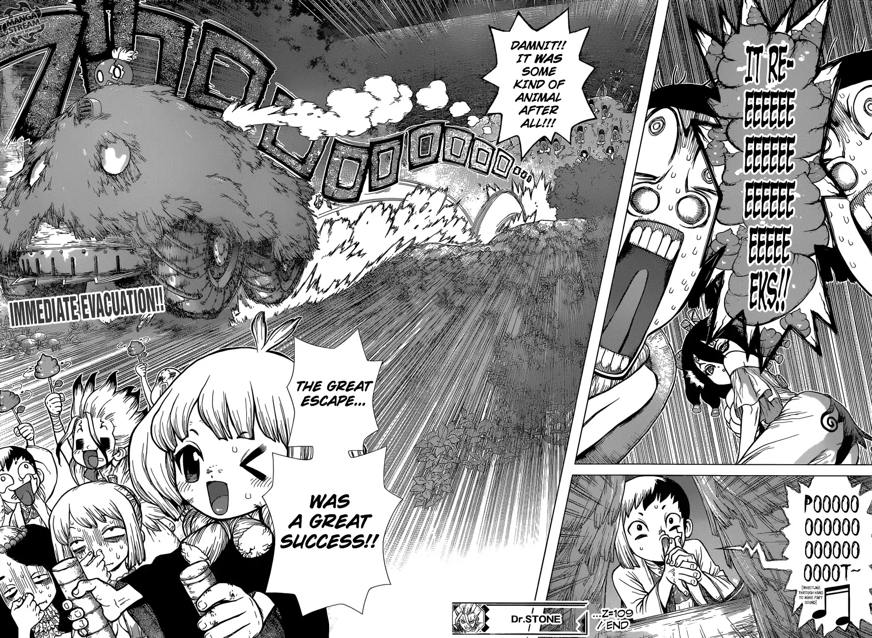 Dr.Stone, Chapter 109 The Great Escape image 18