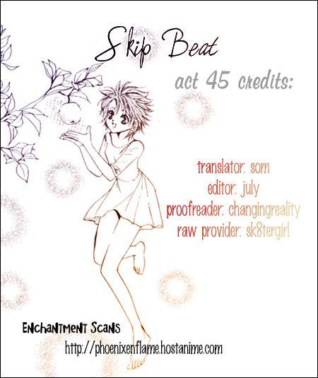 Skip Beat!, Chapter 45 A Happy Break image 01