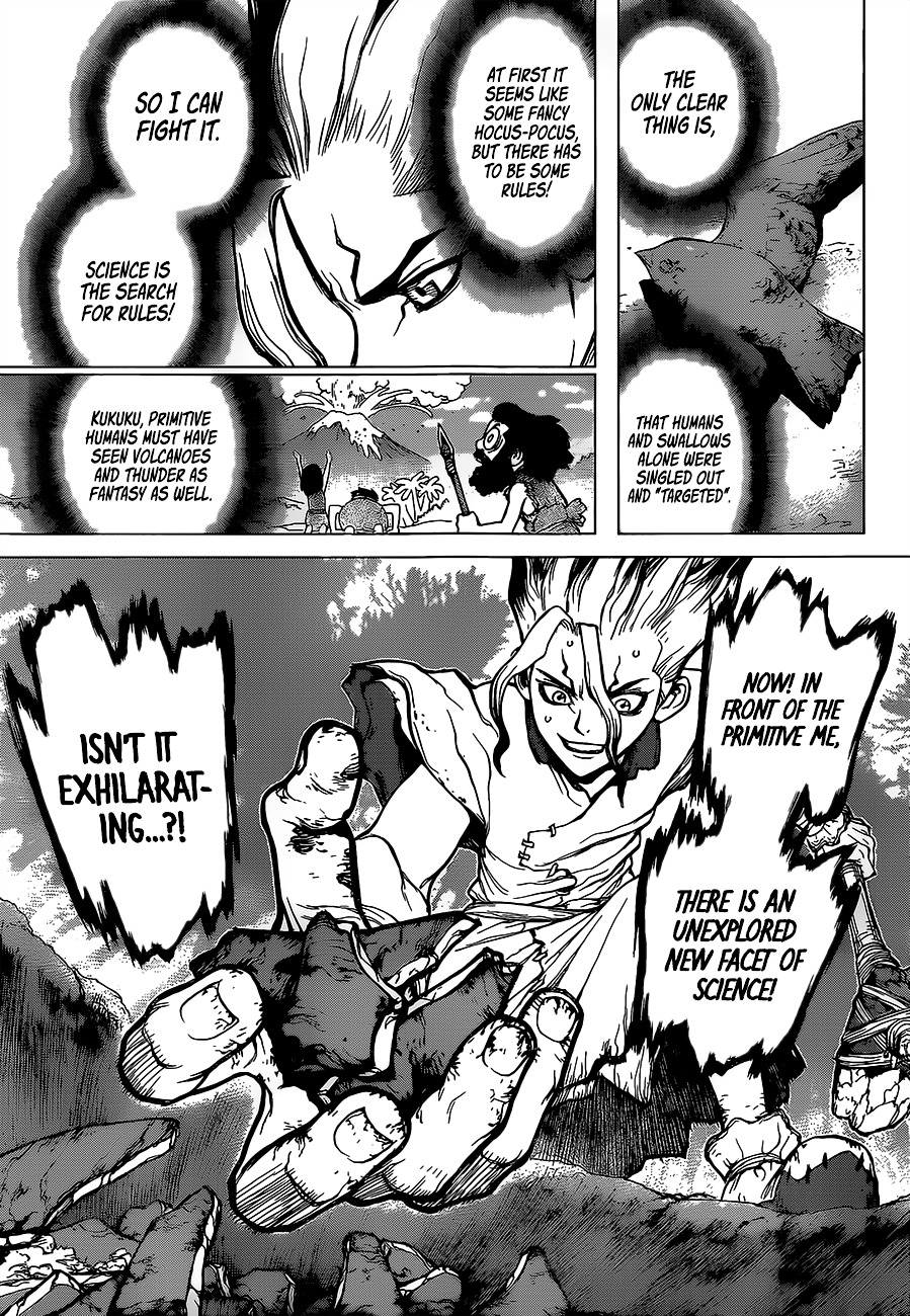 Dr.Stone, Chapter 14  Things Believed In image 07
