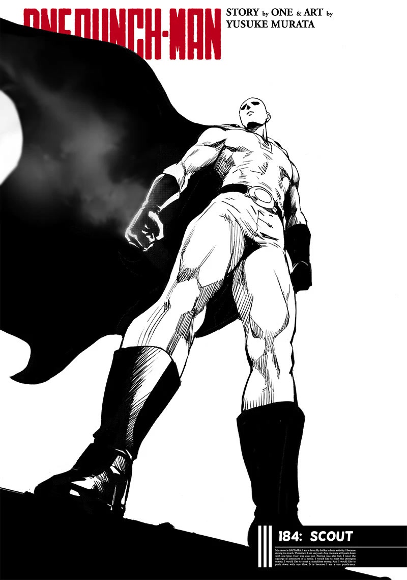 One Punch Man, Chapter 184 image 01