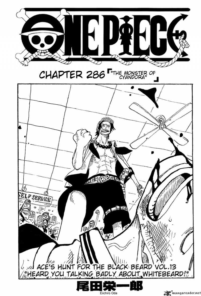 One Piece, chapter 286 image 01